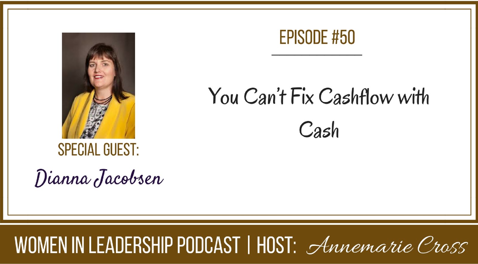[Ep#50] You Can’t Fix Cashflow with Cash [podcast]