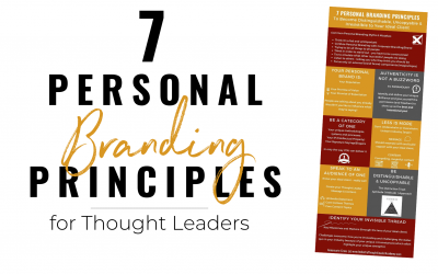 7 Personal Branding Principles to become Distinguishable, Uncopyable & Irresistible